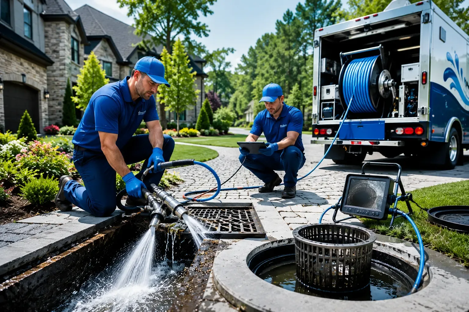 Local outdoor drain cleaning professionals in Van Buren, ME