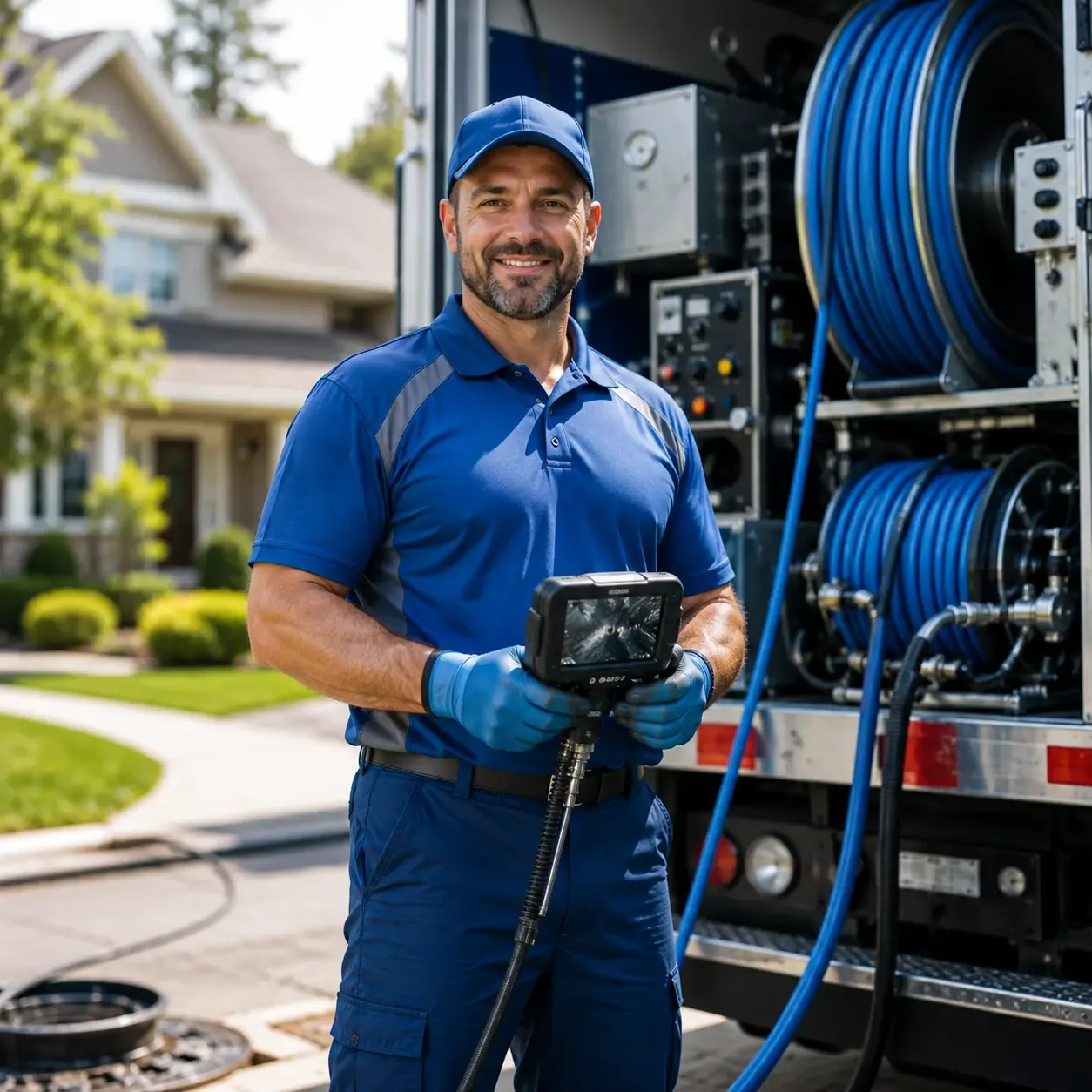 Local outdoor drain cleaning specialists in Van Buren, ME
